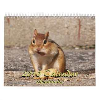 Calendario 2010 del Chipmunk