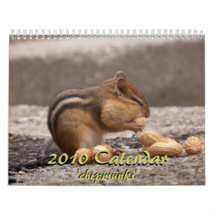 Calendario 2010 del Chipmunk
