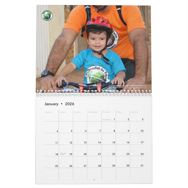 Calendario 2010 del día de la rabia del mundo (Jan 2026)