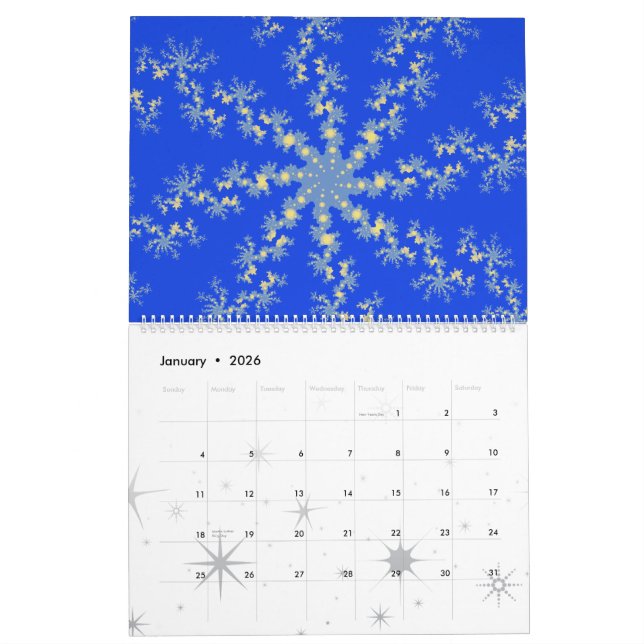 Calendario 2010 del fractal 2 (Jan 2026)