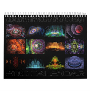 calendario 2010 del fractal del apophysis