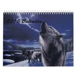 Calendario 2010 del lobo