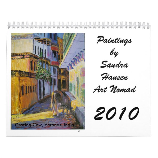 Calendario 2010 del paisaje de Sandra Hansen (Tapa)