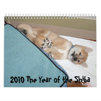 Calendario 2010 el año del Shiba