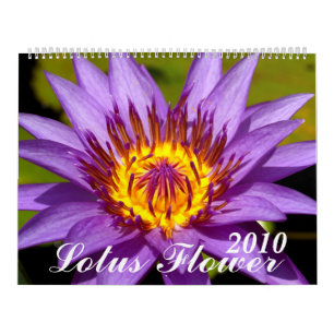 Calendario 2010, flor de Lotus