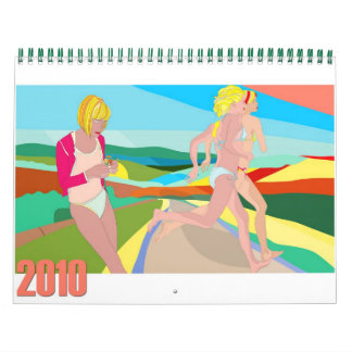 Calendario 2010 ilustrado por nerosunero