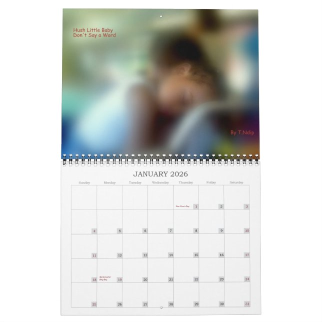 Calendario 2010 que tiene una bola (Jan 2026)