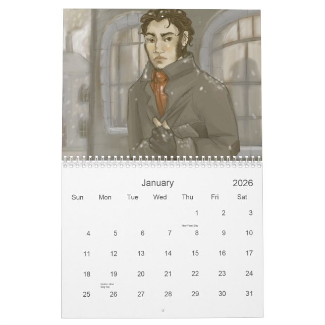 Calendario 2010: Un año en Camis (Jan 2026)