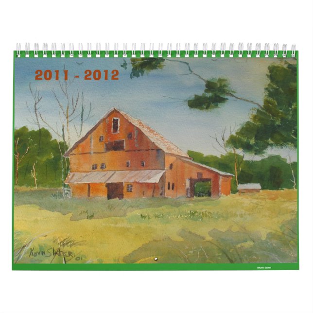 calendario 2011 - 2012 del pizarrero de Kevin (Tapa)