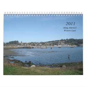 Calendario 2011, a lo largo de la costa occidental de Améric