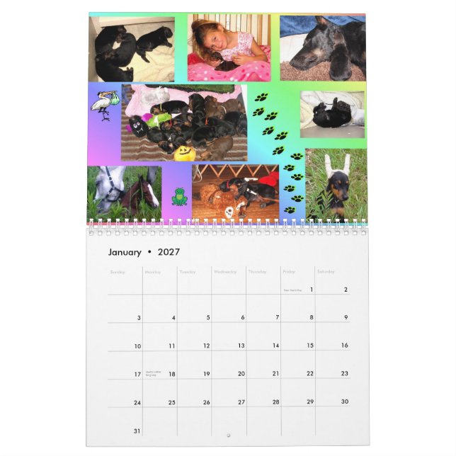 Calendario 2011 de Dobedience #2 (Jan 2027)