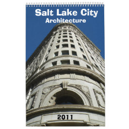 Calendario 2011 de la arquitectura de Salt Lake