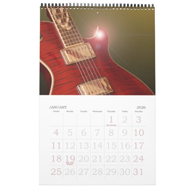 calendario 2011 de la música (Jan 2026)