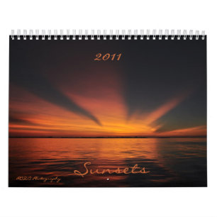 Calendario 2011 de la puesta del sol