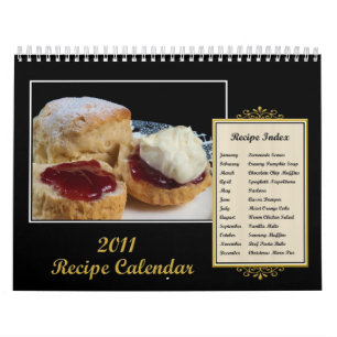 Calendario 2011 de la receta