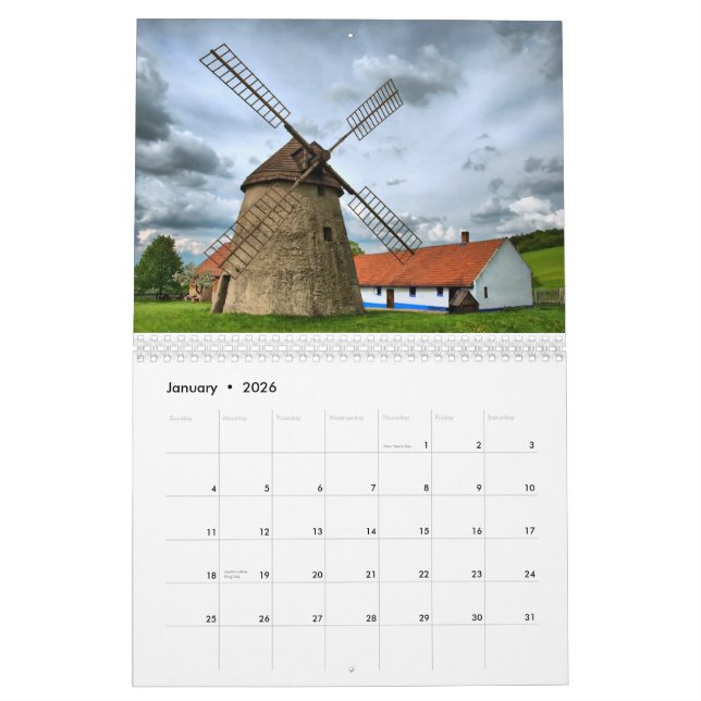 Calendario 2011 de la República Checa (Jan 2026)