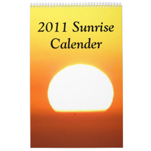 Calendario 2011 de la salida del sol