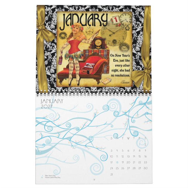 Calendario 2011 de los Floozies del Victorian (Jan 2027)