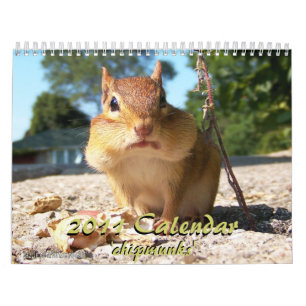 Calendario 2011 del Chipmunk