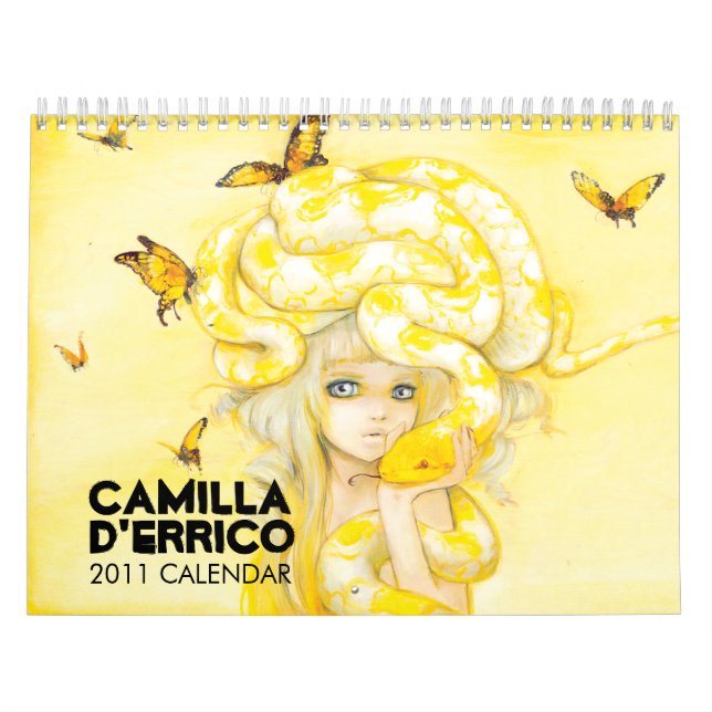 Calendario 2011 del d'Errico de Camila (Tapa)