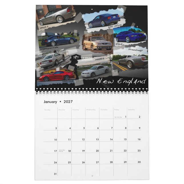 Calendario 2011 del miembro (Jan 2027)