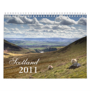 Calendario 2011 del paisaje de Escocia
