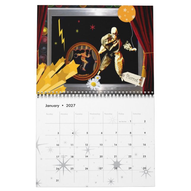 calendario 2011 del teatro (Jan 2027)