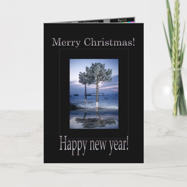 Calendario 2011, Feliz Navidad (Anverso)