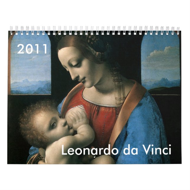 Calendario 2011, Leonardo da Vinci (Tapa)