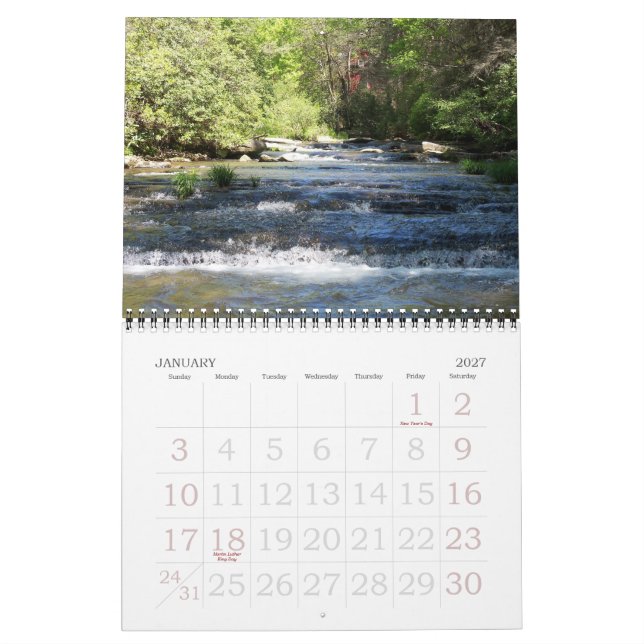 Calendario 2011 paisajes (Jan 2027)