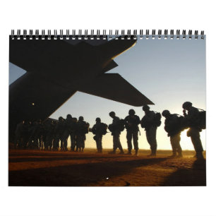 Calendario 2011 siluetas militares