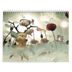 Calendario 2011 Transparencia y color caprichosos