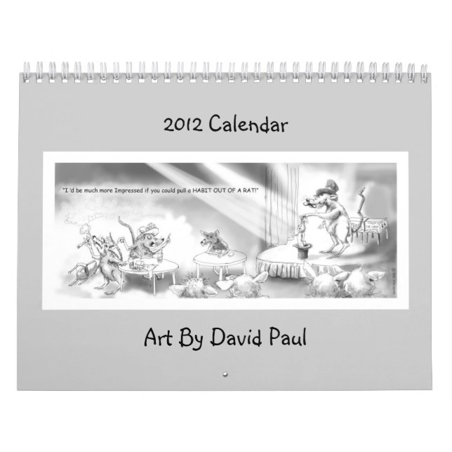 Calendario 2012 con chistes divertidísimos (Tapa)