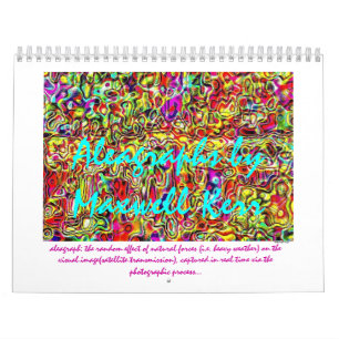 Calendario 2012 de Aleagraph