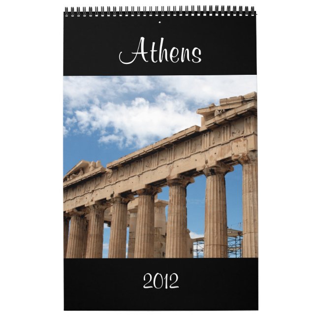 calendario 2012 de Atenas (Tapa)