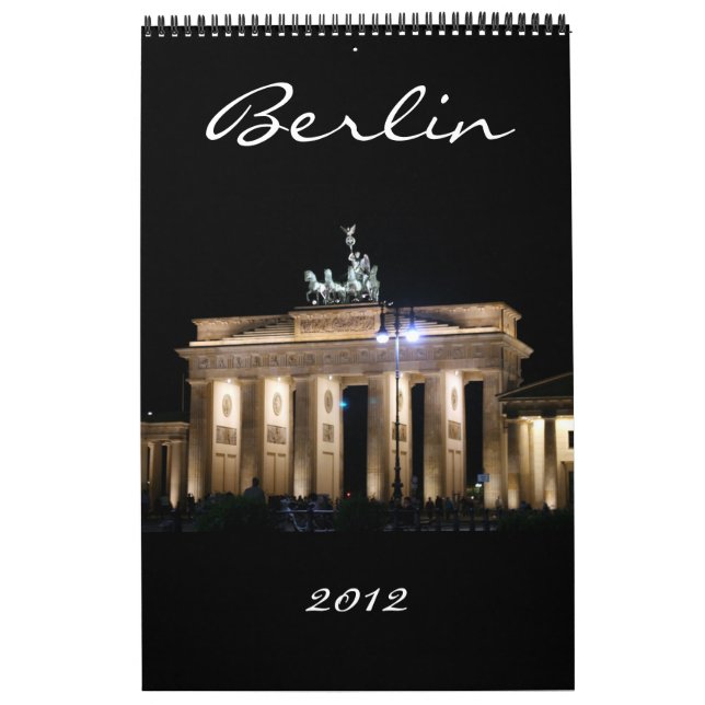 calendario 2012 de Berlín (Tapa)