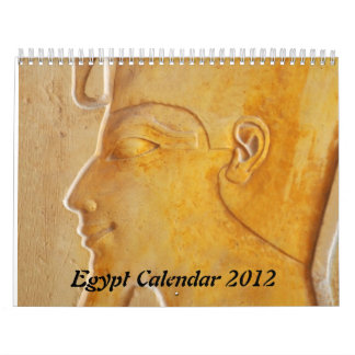 Calendario 2012 de Egipto