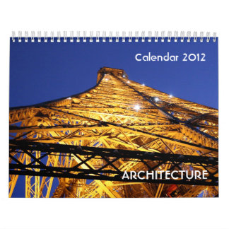 Calendario 2012 de la arquitectura