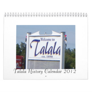 Calendario 2012 de la historia de Talala