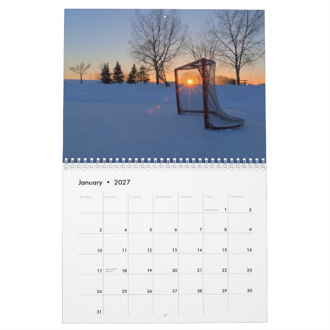 Calendario 2012 de la puesta del sol (Jan 2027)