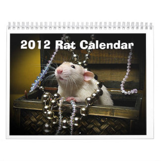 calendario 2012 de la rata