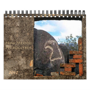 Calendario 2012 de los petroglifos de New México