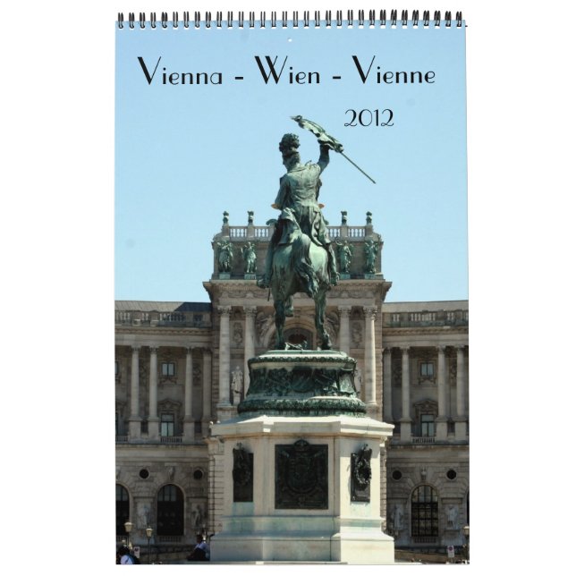 calendario 2012 de Viena (Tapa)
