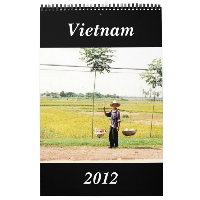 calendario 2012 de Vietnam (Tapa)
