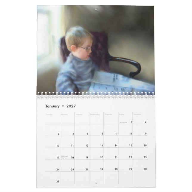 Calendario 2012 del arte (Jan 2027)