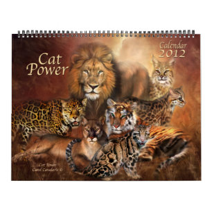 Calendario 2012 del arte de Cat Power