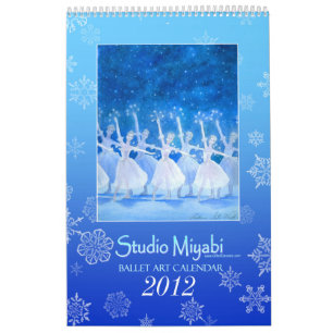 Calendario 2012 del arte del ballet