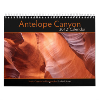 Calendario 2012 del barranco del antílope