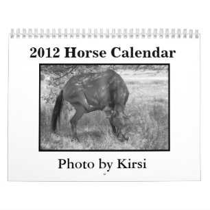 Calendario 2012 del caballo