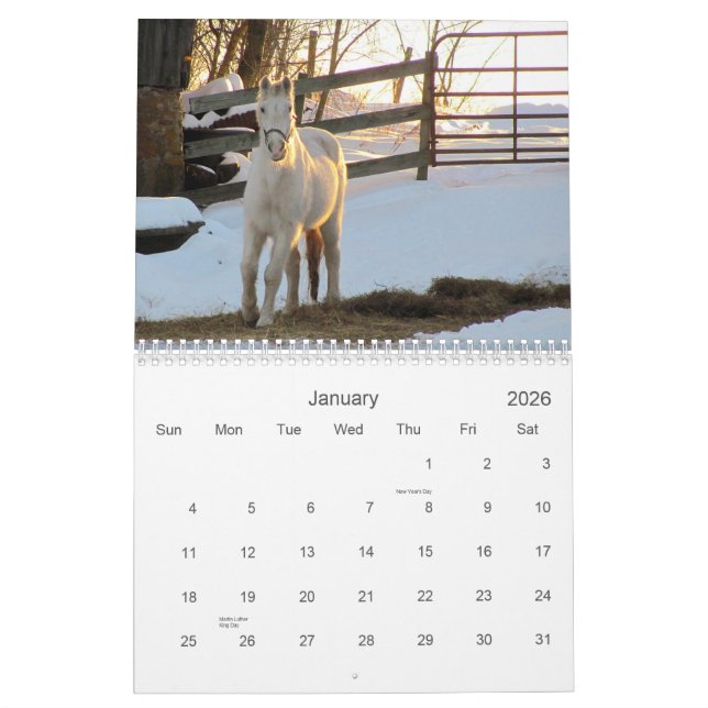 Calendario 2012 del caballo (Jan 2026)